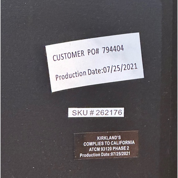 🎄🌟2xHP🌟NOEL Christmas Stockings Tabletop or Wall Decor by Kirklands - Picture 6 of 8